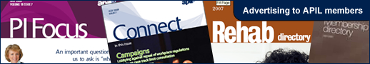 Advertising to APIL members