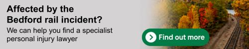 Bedford rail incident - personal injury lawyer