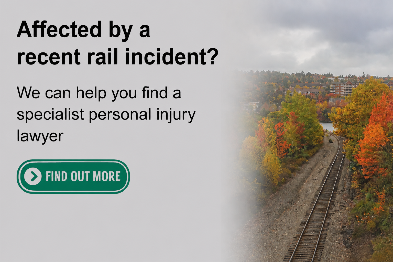 Affected by the Bedford rail incident?