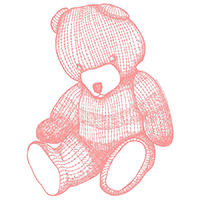 Severe injury help hub colour teddy