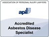 Asbestos disease specialist quality mark